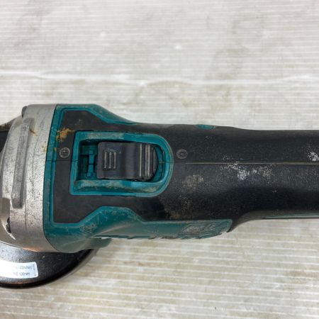  MAKITA マキタ ディスクグラインダー  本体のみ コードレス式 100mm 18v 066239 キズ・ヨゴレ有 GA404DN ブラック×グリーン
