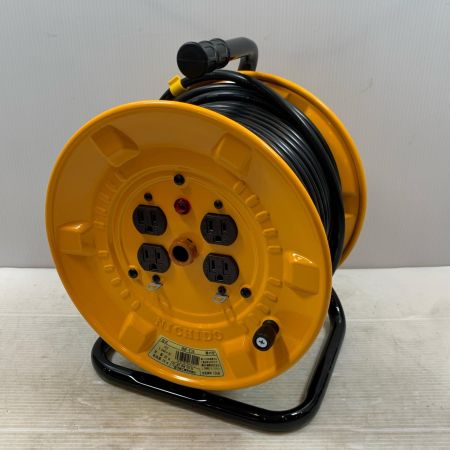  NICHIDO 電材 コードリール NICHIDO NNP-E34 イエロー