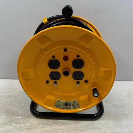  NICHIDO 電材 コードリール NICHIDO NNP-E34 イエロー