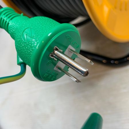  NICHIDO 電材 コードリール NICHIDO NNP-E34 イエロー