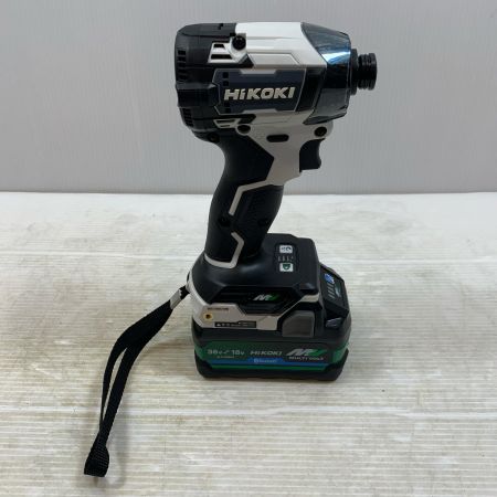  HiKOKI ハイコーキ 締め付け工具 インパクトドライバ コードレス式 18v WH36DD ホワイト