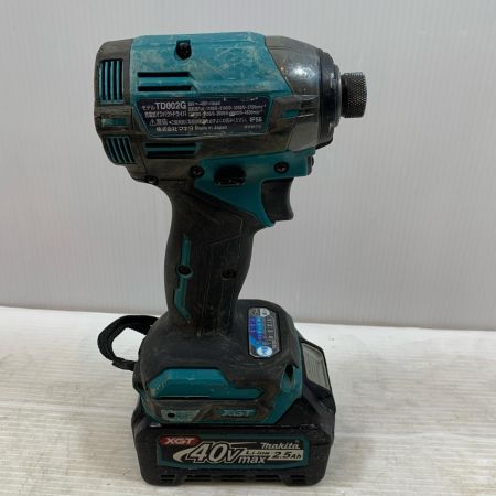  MAKITA マキタ 締め付け工具 インパクトドライバ 40v TD002G