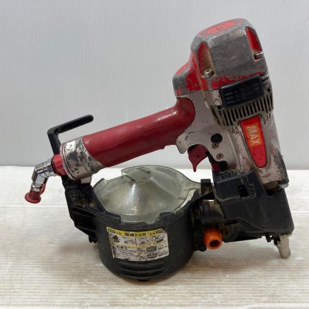  MAX マックス エアツール エア釘打ち 高圧 65mm 5089F HN-65Z1 レッド