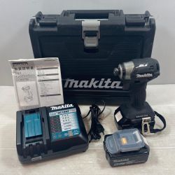 κκ MAKITA マキタ 締め付け工具 インパクトドライバ  コードレス式 18v TD173DRGX ブラック Bランク