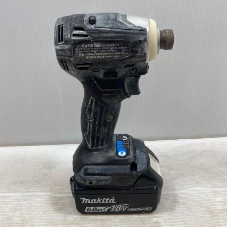  MAKITA マキタ 締め付け工具 インパクトドライバ コードレス式 18v TD172D ブラック