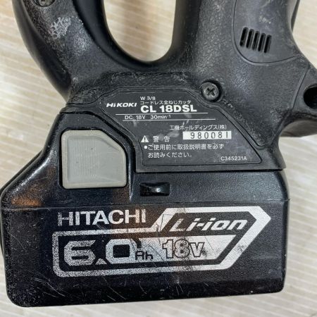  HITACHI 日立 全ネジカッタ コードレス式 18v 980081 CL18DSL ブラック