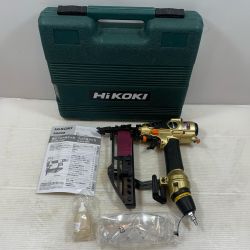 κκ HiKOKI ハイコーキ エアツール エアタッカ 高圧 Q910028 N5004HMF ゴールド Bランク