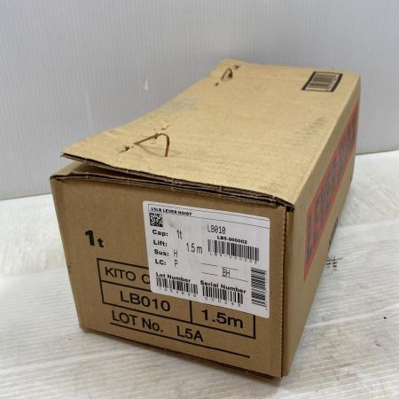  KITO キトー 工具関連用品 レバーブロック LB010