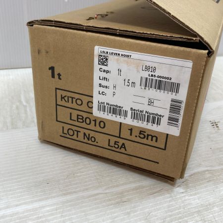  KITO キトー 工具関連用品 レバーブロック LB010