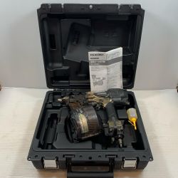 κκ HiKOKI ハイコーキ エアツール ロール釘打機 ケース付 高圧 110084 NV65HR2 ブラック Cランク