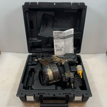  HiKOKI ハイコーキ エアツール ロール釘打機 ケース付 高圧 110084 NV65HR2 ブラック