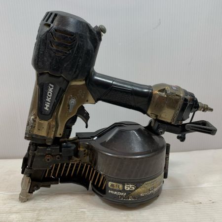  HiKOKI ハイコーキ エアツール ロール釘打機 ケース付 高圧 110084 NV65HR2 ブラック