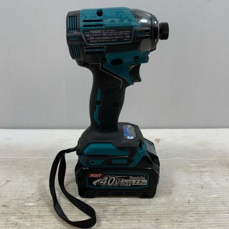  MAKITA マキタ 締め付け工具 インパクトレンチ コードレス式 40v 2.5Ah 131714 TD002GRDX