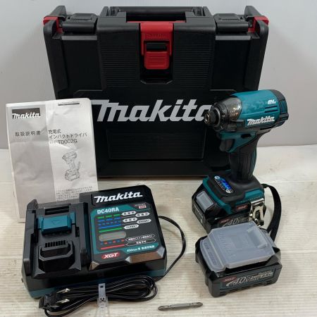  MAKITA マキタ 締め付け工具 インパクトレンチ コードレス式 40v 2.5Ah 131703 TD002GRDX