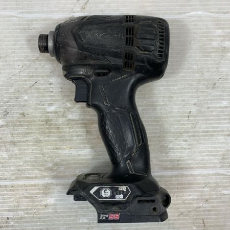  HITACHI 日立 締め付け工具 インパクトドライバ HITACHI コードレス式 18v WH18DDL2 ブラック