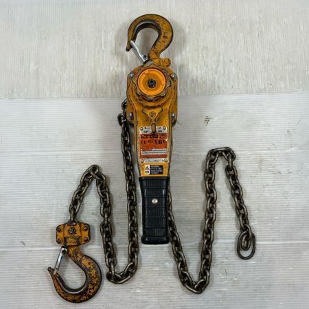  KITO キトー 工具関連用品 レバーブロック LB016 イエロー