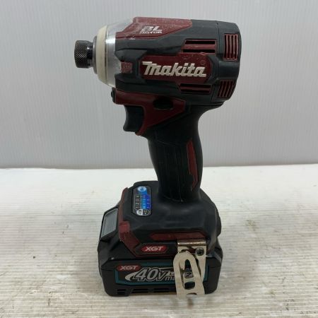  MAKITA マキタ 締め付け工具 インパクトレンチ コードレス式 40v TD001G レッド