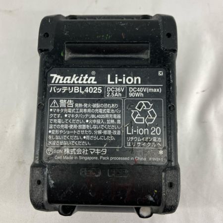MAKITA マキタ 締め付け工具 インパクトドライバ コードレス式 40v 充電池1個付 TD002G ブルー