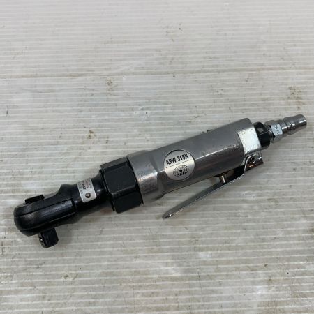  藤原産業 エアツール エアースタビーラチェットレンチ3/8 ARW-315K ブラック×シルバー