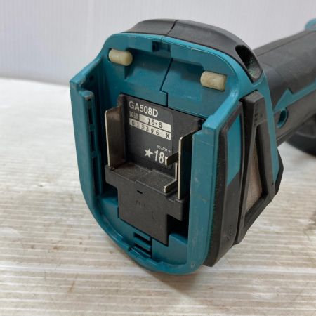  MAKITA マキタ 研磨工具 ディスクグラインダー コードレス式 18v 013396 GA508D グリーン