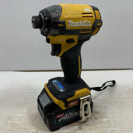  MAKITA マキタ 締め付け工具 インパクトドライバ コードレス式 40v TD002G イエロー