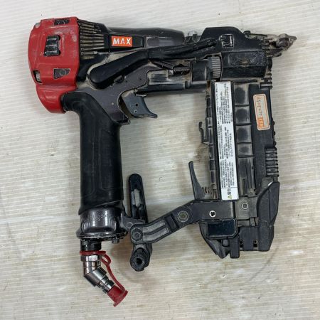  MAX マックス エアツール エアネイラ 高圧 50mm 18131305F HA-50F3(D) ブラック×レッド