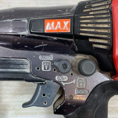  MAX マックス エアツール エアネイラ 高圧 50mm 18131305F HA-50F3(D) ブラック×レッド