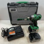 κκ HITACHI 日立 締め付け工具 インパクトレンチ コードレス式 18v 4.0Ah D40040 WR18DBAL グリーン Bランク