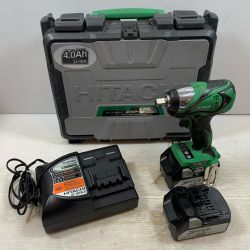 κκ HITACHI 日立 締め付け工具 インパクトレンチ コードレス式 18v 4.0Ah D40040 WR18DBAL グリーン Bランク
