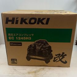 κκ HiKOKI ハイコーキ  エアツール コンプレッサー 高圧 100v 350089 EC1245H3 ブラック Sランク