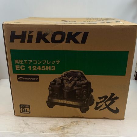  HiKOKI ハイコーキ  エアツール コンプレッサー 高圧 100v 350089 EC1245H3 ブラック