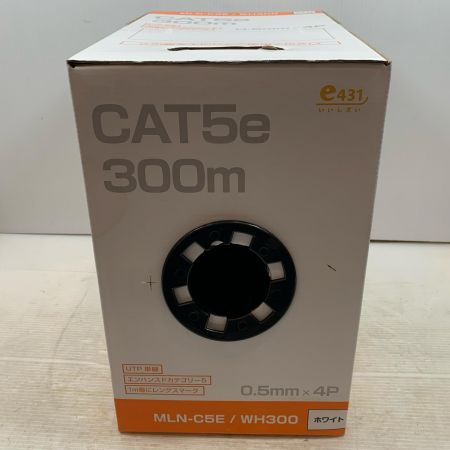   工具関連用品 LANケーブル MLN-C5E ホワイト