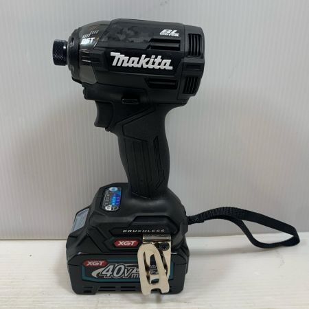  MAKITA マキタ 締め付け工具 インパクトドライバ コードレス式 40v 2.5Ah 132623 TD002GRDXB ブラック