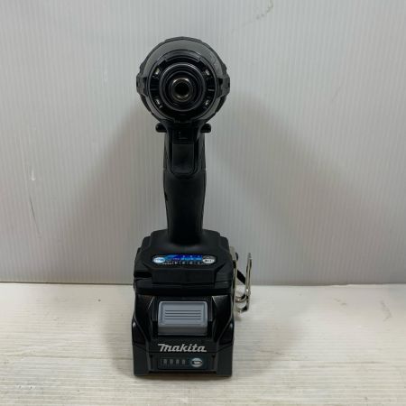  MAKITA マキタ 締め付け工具 インパクトドライバ コードレス式 40v 2.5Ah 132623 TD002GRDXB ブラック