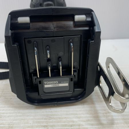  MAKITA マキタ 締め付け工具 インパクトドライバ コードレス式 40v 2.5Ah 132623 TD002GRDXB ブラック