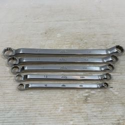κκ MAC TOOLS マック 両口メガネレンチ 19.17.14.12.10/5本セット BOM21719R Bランク