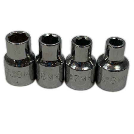  PROTO 工具 ハンドツール ソケット 14個セット/6.7.8.910.1112.13.14.15.17.19.21.22