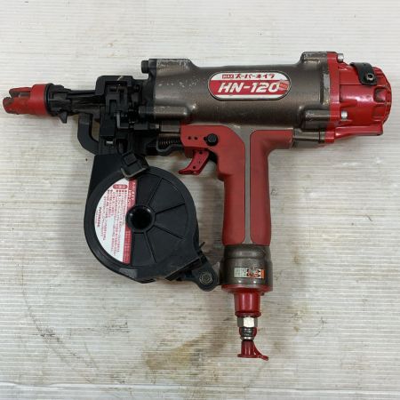 MAX マックス エアツール エア釘打ち 高圧 4040345 HN-120 レッド×ブラック