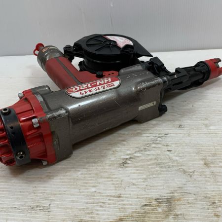  MAX マックス エアツール エア釘打ち 高圧 4040345 HN-120 レッド×ブラック