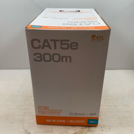   工具関連用品 LANケーブル カラーブルー MLN-C5E