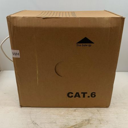  CAT.6 工具関連用品 LANケーブル カラーホワイト