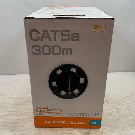   工具関連用品 LANケーブル カラーブルー MLN-C5E