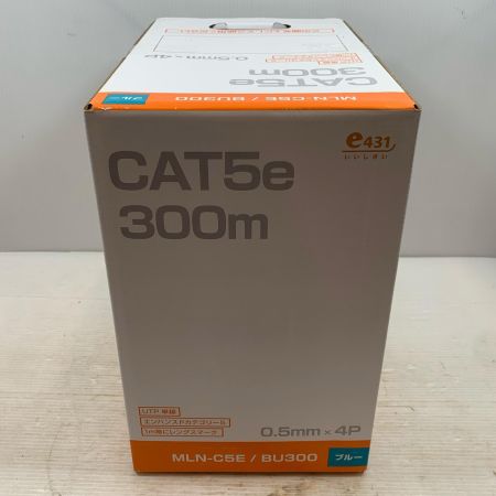   工具関連用品 LANケーブル カラーブルー MLN-C5E