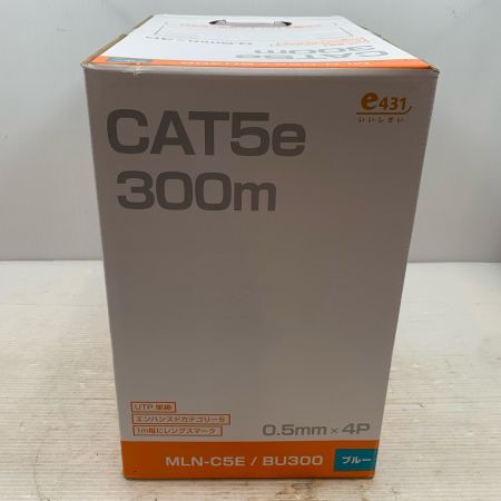   工具関連用品 LANケーブル カラーブルー MLN-C5E