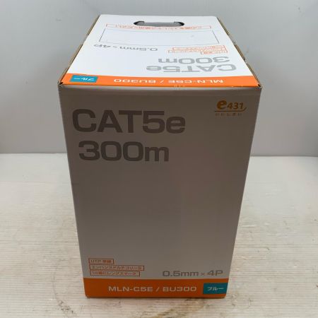   工具関連用品 LANケーブル カラーブルー MLN-C5E