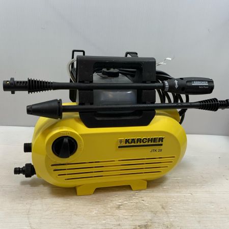  KARCHER ケルヒャー 高圧洗浄機 ホース、ノズル、ブラシ コード式 100v JTK28 イエロー