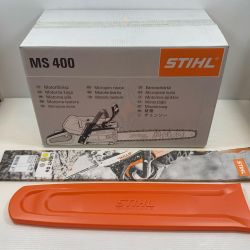 κκ STIHL  切断工具 チェーンソー 2サイクル MB10113020 MS400CｰM オレンジ Sランク