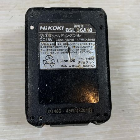  HiKOKI ハイコーキ 工具関連用品 クリーナー コードレス式 36v 940605 R36DB ブラック