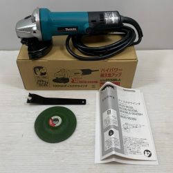 κκ MAKITA マキタ 研磨工具 ディスクグラインダー コード式 100mm 100v 259005 9533BLA グリーン Sランク