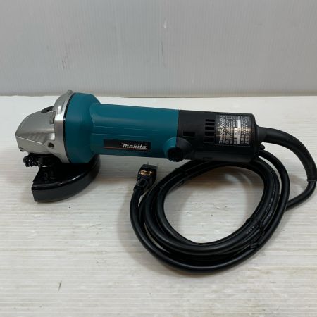  MAKITA マキタ 研磨工具 ディスクグラインダー コード式 100mm 100v 259005 9533BLA グリーン